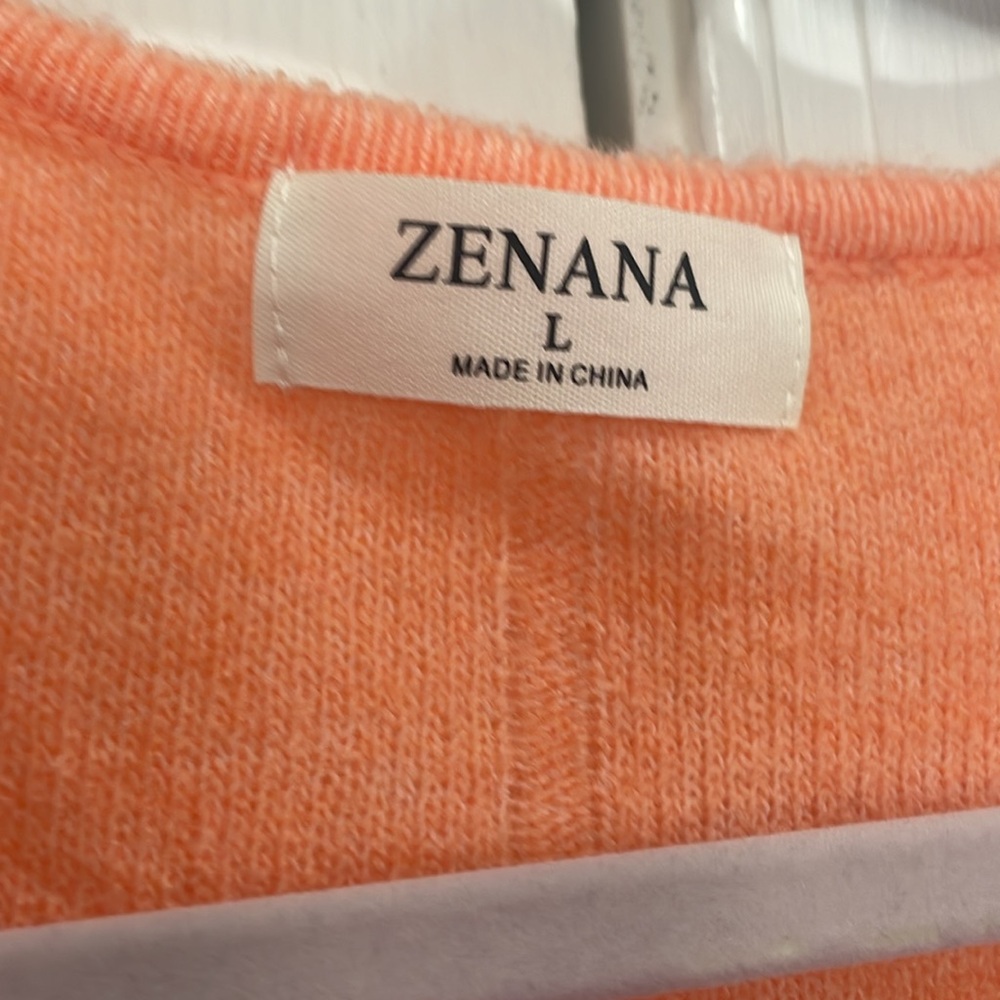 Zenana Outfitters Women's Coral Cardigan Sweater- Like new! - Picture 6 of 8